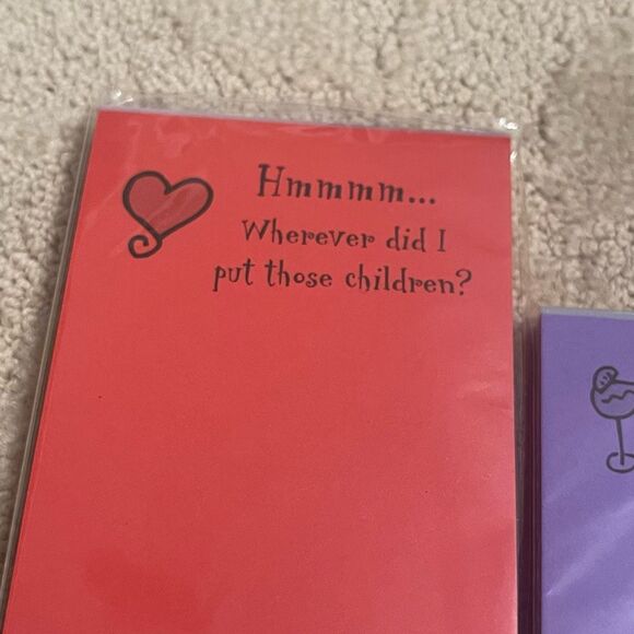 Laura Kelly Designs Sarcastic Magnetic Note Pads x 2 - Picture 4 of 5